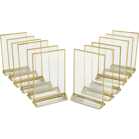 Party Supplies 12 Pack Of Acrylic Display Frames Poshmark